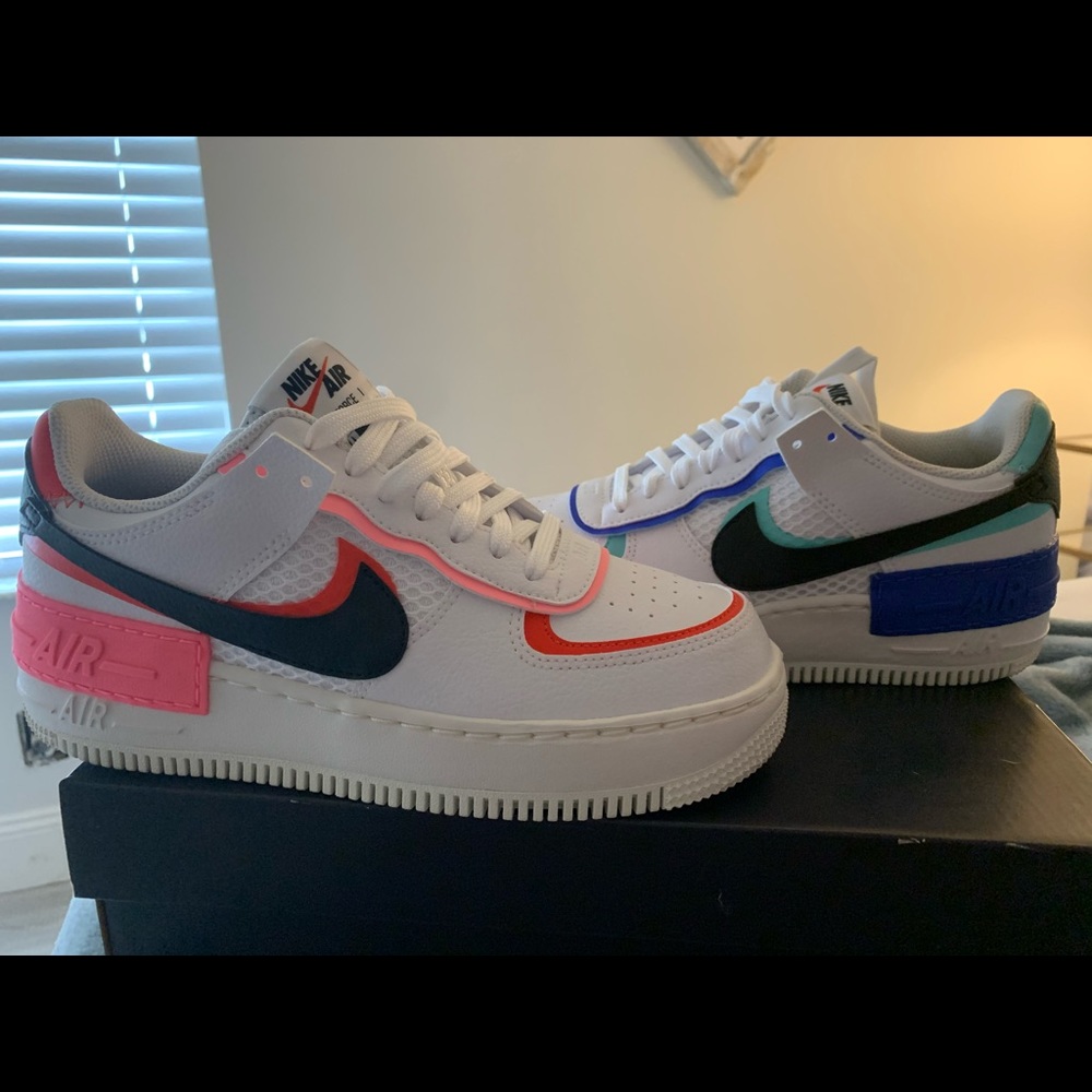 BRAND NEW!!!SIZE 7 white AF1 Shadow